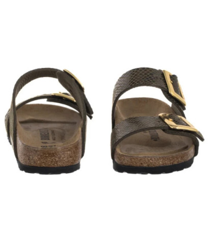 Birkenstock Sydney Cushion Buckle SYN Shiny Snake Sage 1030888 (BK314-b) Naiste kingad/klappide klapid