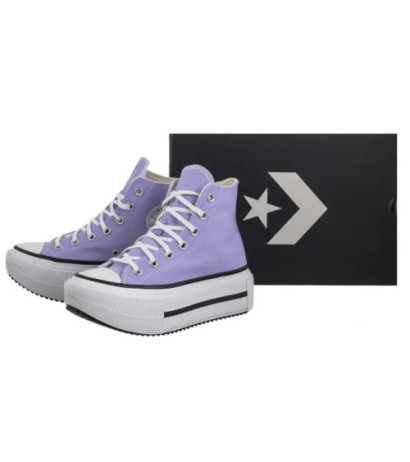 Converse CTAS Lift Double Stack Hi Violet Heat/Egret/Black A15206C (CO785-a) kingad