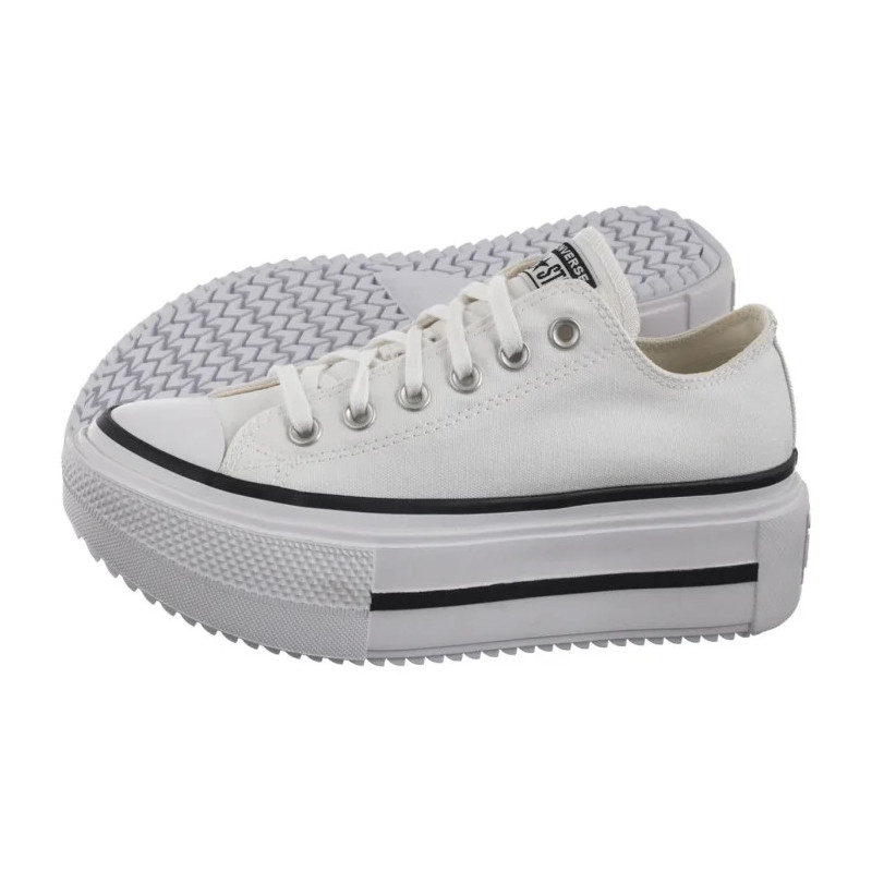 Converse CTAS Lift Double Stack Ox White/Black/White A15491C (CO784-b) kingad