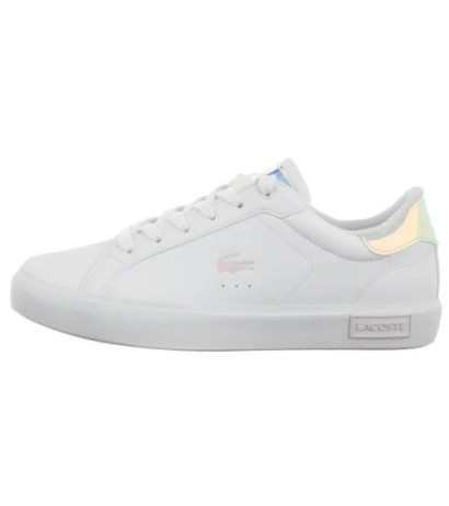 Lacoste Powercourt 124 3 Suj Wht/Lt Pink 747SUJ0013.1Y9 (LC456-a) spordijalatsid