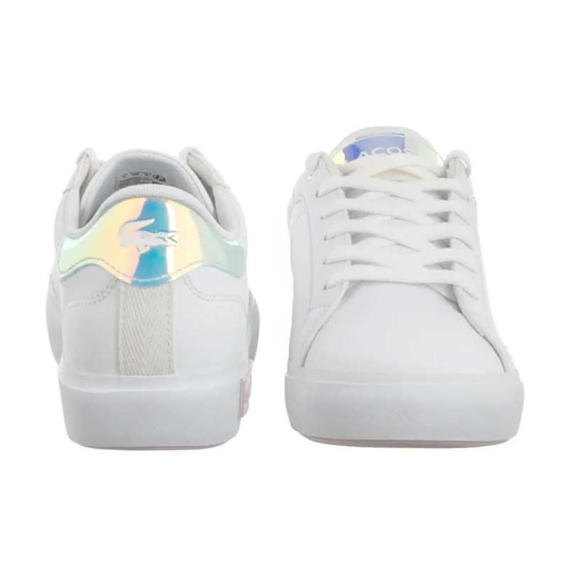 Lacoste Powercourt 124 3 Suj Wht/Lt Pink 747SUJ0013.1Y9 (LC456-a) spordijalatsid