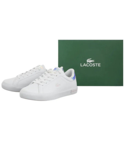 Lacoste Powercourt 124 3 Suj Wht/Lt Pink 747SUJ0013.1Y9 (LC456-a) spordijalatsid