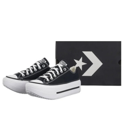 Converse CTAS Lift Double Stack Ox Black/White/Black A15490C (CO784-c) kingad