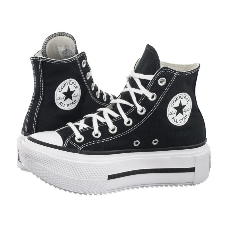 Converse CTAS Lift Double Stack Hi Black/White/Black A12975C (CO785-b) kingad