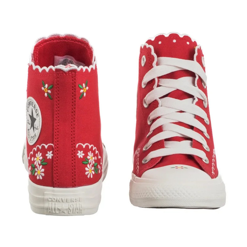 Converse CTAS Hi Red/Green/White A13518C (CO792-a) kingad