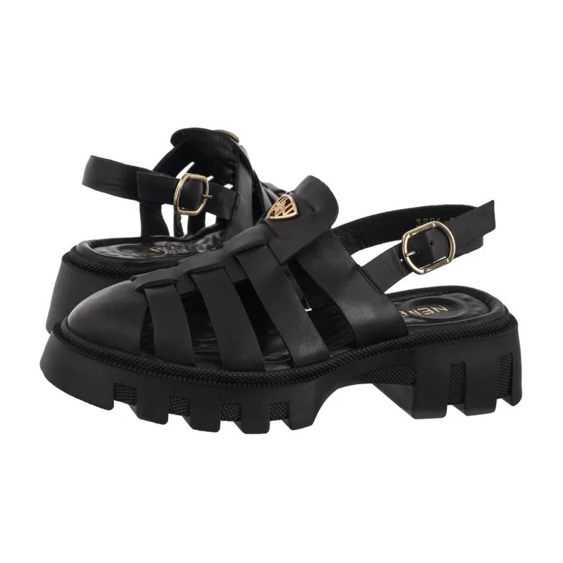 Nepeke Enver Black Leather (NP40-a) kingad