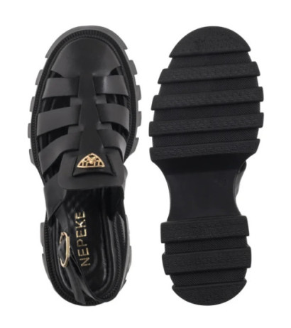 Nepeke Enver Black Leather (NP40-a) kingad