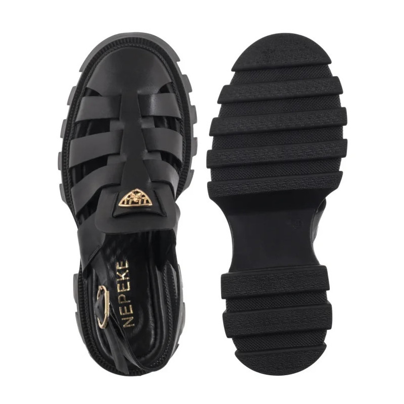 Nepeke Enver Black Leather (NP40-a) kingad