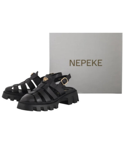Nepeke Enver Black Leather (NP40-a) kingad