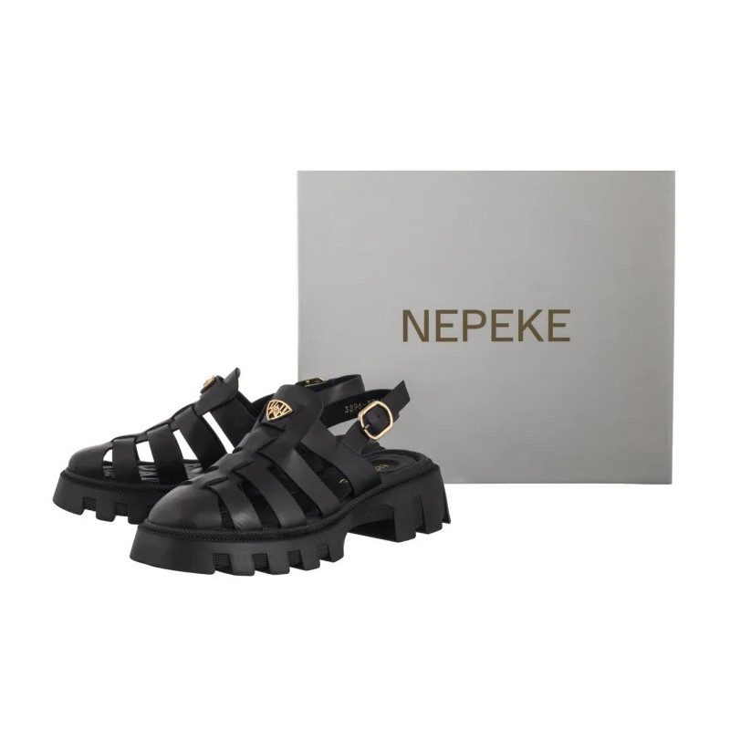 Nepeke Enver Black Leather (NP40-a) kingad