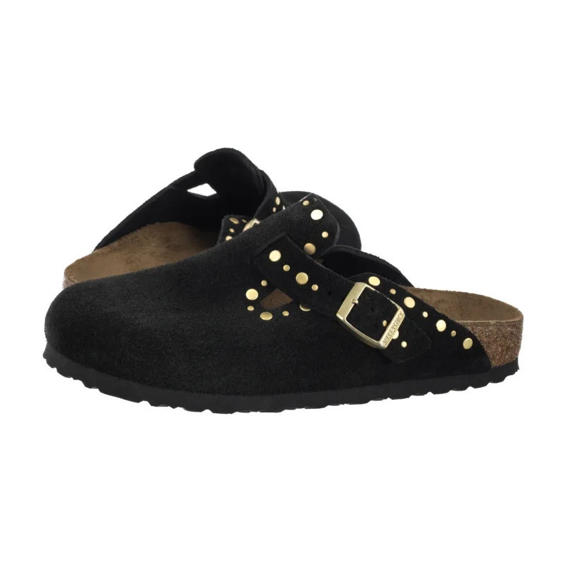 Birkenstock Boston Rivet Border Black 1030491 (BK318-a) Naiste kingad/klappide klapid