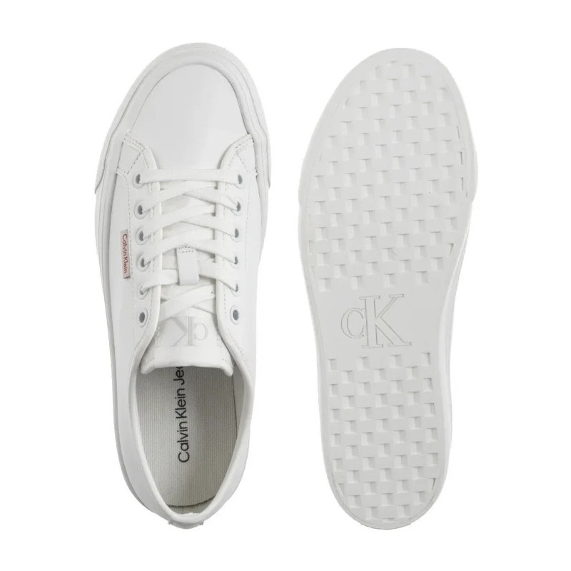 Calvin Klein Vulc Flatform Lth Bright White YW0YW01886 YAF (CK679-a) spordijalatsid