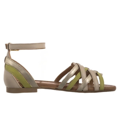 Maciejka Beżowe/Zielone 06974-37/00-1 (MA1401-b) sandaalid