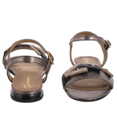 Maciejka Czarne/Złote 07023-20/00-1 (MA1404-a) sandaalid