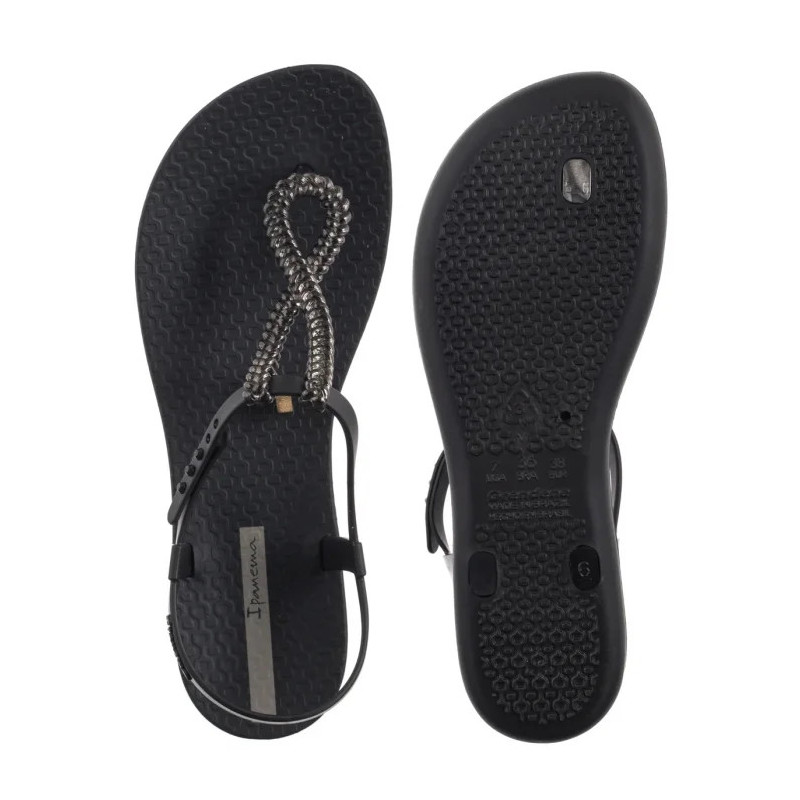 Ipanema Class Twist Sandal Fem 83658/BC909 Black/Dark Grey (IP85-a) kingad