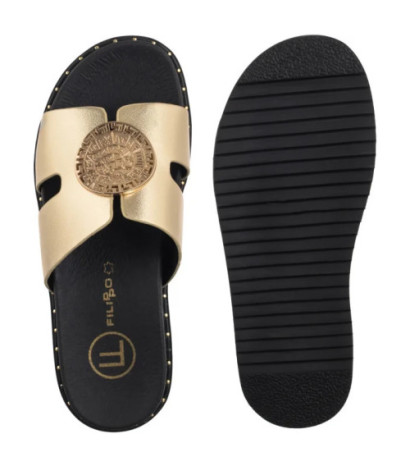 Filippo Złote DK7050/25 GO (FO168-a) Naiste kingad/klappide klapid