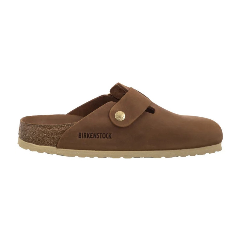 Birkenstock Boston Big Buckle Cognac 1030446 (BK316-a) Naiste kingad/klappide klapid
