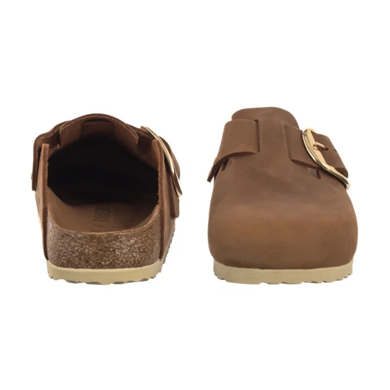 Birkenstock Boston Big Buckle Cognac 1030446 (BK316-a) Naiste kingad/klappide klapid