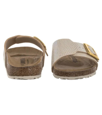Birkenstock Catalina Cushion Buckle Shiny Snake Cream 1030360 (BK317-a) Naiste kingad/klappide klapid