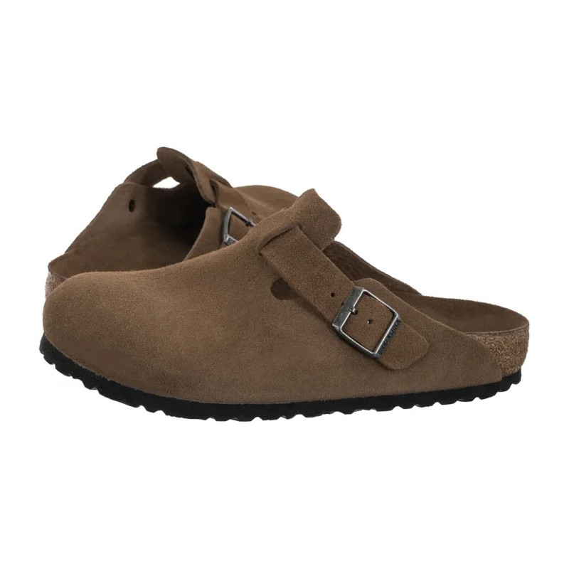 Birkenstock Boston BS SF Dark Tea Tonal 1030814 (BK320-a) sussid