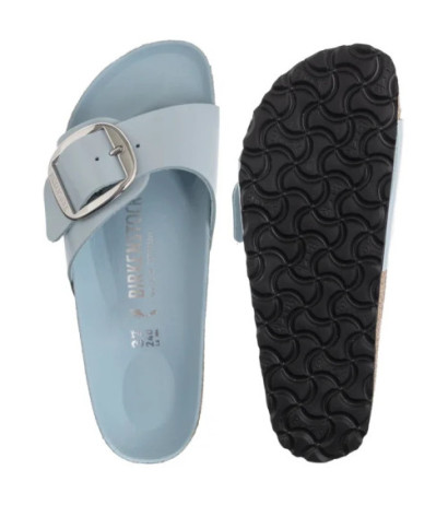 Birkenstock Madrid Big Buckle Baby Blue High Shine 1030364 (BK238-h) Naiste kingad/klappide klapid