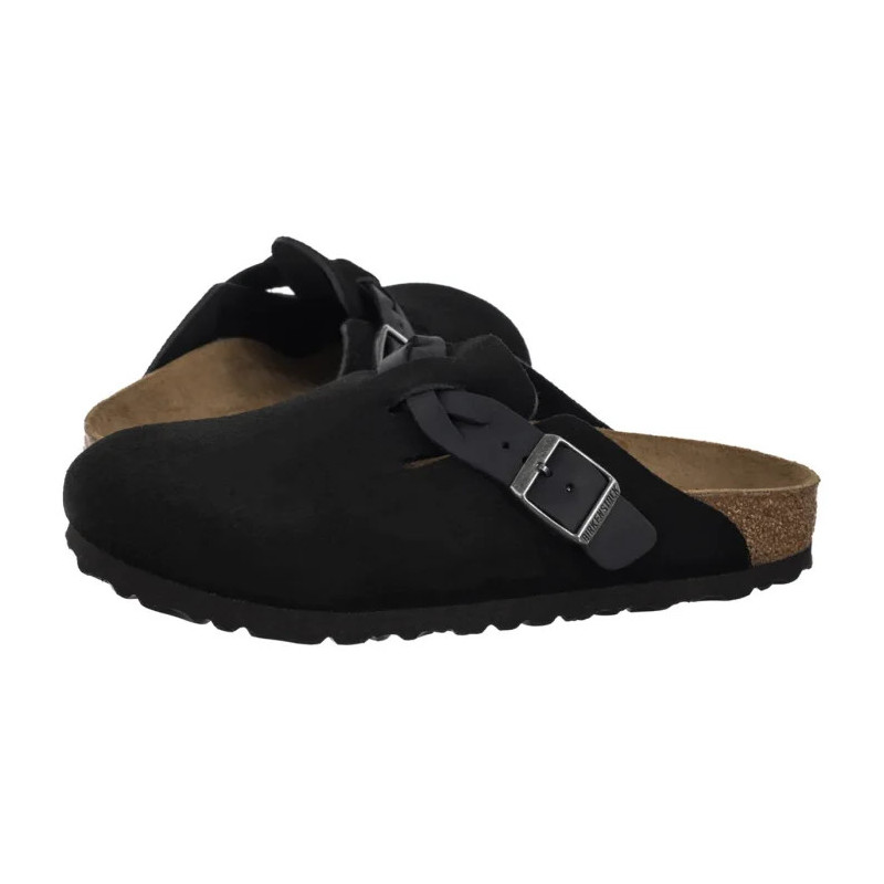 Birkenstock Boston Braided Black 1030497 (BK257-d) Naiste kingad/klappide klapid