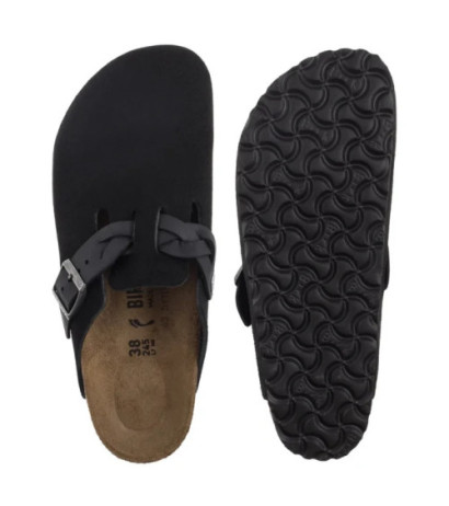 Birkenstock Boston Braided Black 1030497 (BK257-d) Naiste kingad/klappide klapid