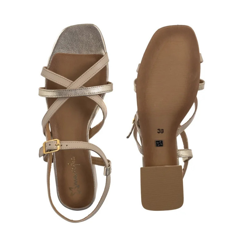 Maciejka Beżowe/Złote 06959-25/00-1 (MA1406-a) kingad