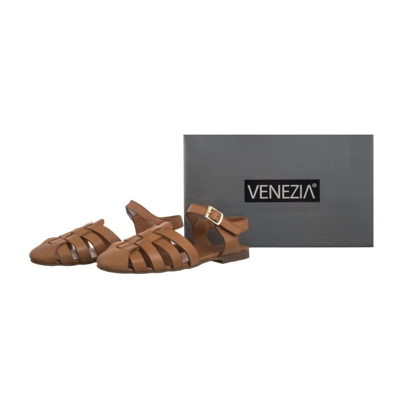Venezia Brązowe G044LEBROBS129 (VE856-a) sandaalid