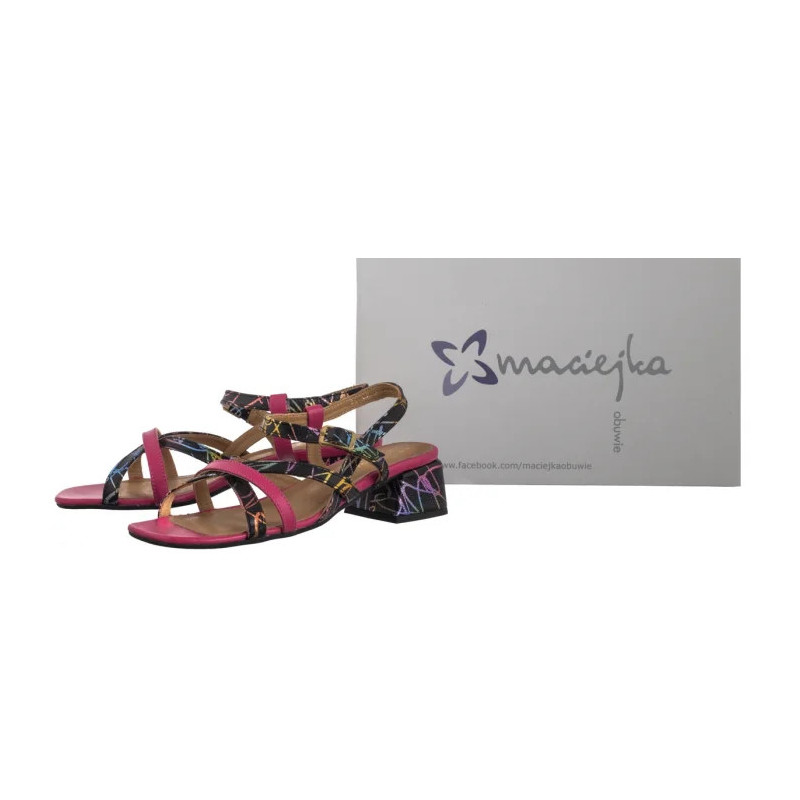 Maciejka Różowe+Czarne 06959-39/00-1 (MA1406-b) kingad