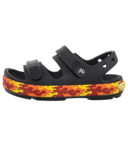 Crocs Crocband Cruiser Flames Sandal Kid's Black 211269-001 (CR394-a) sandaalid