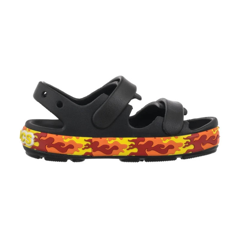 Crocs Crocband Cruiser Flames Sandal Kid's Black 211269-001 (CR394-a) sandaalid