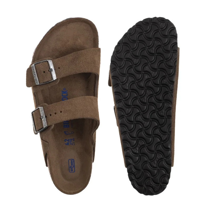 Birkenstock Arizona BS Soft Footbed Dark Tea Tonal FB 1030863 (BK323-a) sussid