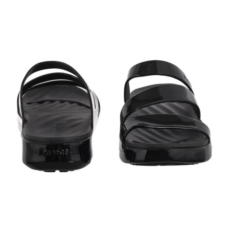 Crocs Getaway Patent Strappy Black 211296-001 (CR395-b) Naiste kingad/klappide klapid
