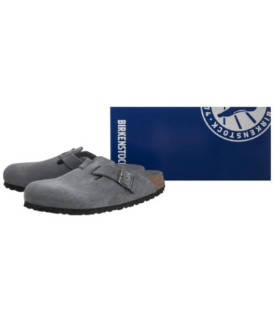 Birkenstock Boston BS Soft Footbed Basalt Gray Tonal FB 1030874 (BK321-a) Naiste kingad/klappide klapid