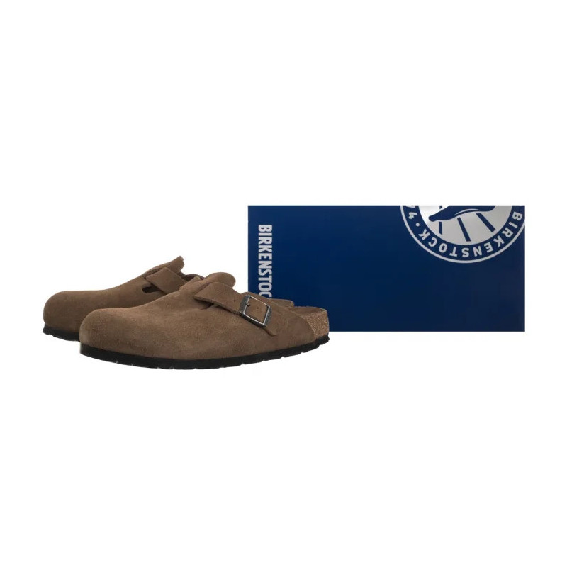 Birkenstock Boston BS Soft Footbed Dark Tea Tonal FB 1030861 (BK321-b) Naiste kingad/klappide klapid