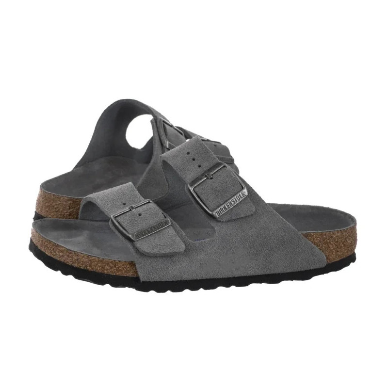 Birkenstock Arizona Bs Soft Footbed Basalt Gray Tonal FB 1030912 (BK322-a) Naiste kingad/klappide klapid