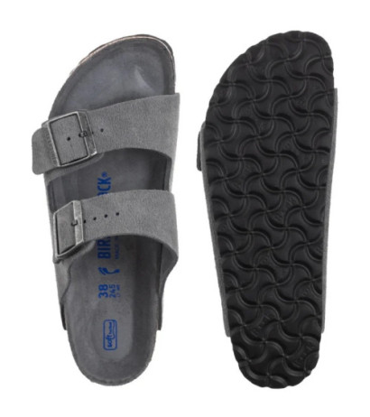 Birkenstock Arizona Bs Soft Footbed Basalt Gray Tonal FB 1030912 (BK322-a) Naiste kingad/klappide klapid