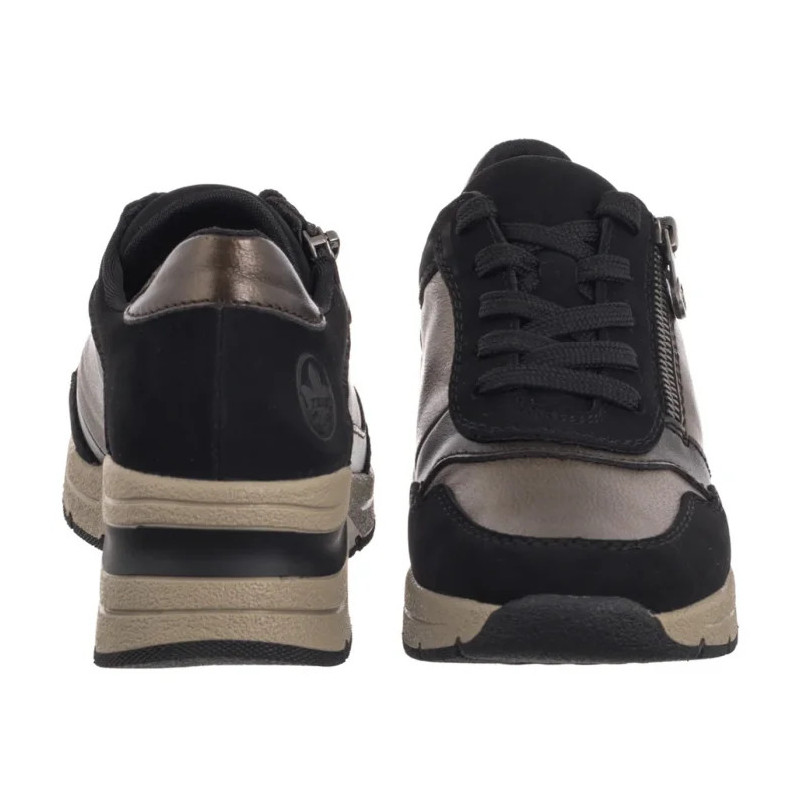 Rieker Czarne/Beżowe N9301-91 Beige Combination (RI277-a) kingad
