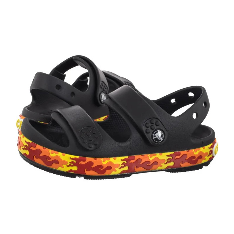 Crocs Crocband Cruiser Flames Sandal Kid's Black 211268-001 (CR397-a) sandaalid