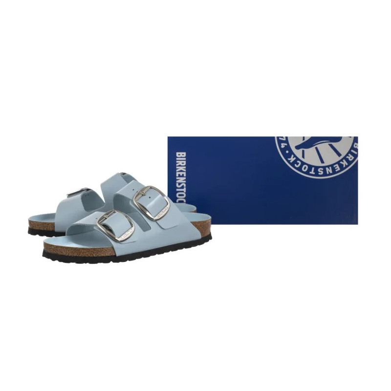 Birkenstock Arizona Big Buckle High-Shine Baby Blue 1030374 (BK239-i) Naiste kingad/klappide klapid