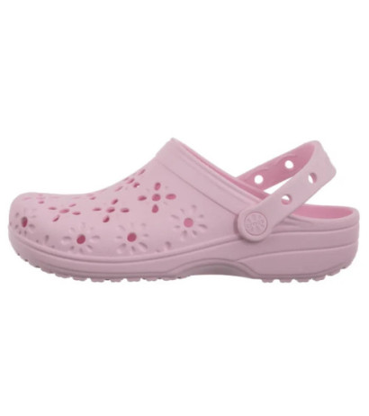 Crocs Classic Floral Cut Out Clog Pink Milk 210943-6ZW (CR345-b) Naiste kingad/klappide klapid