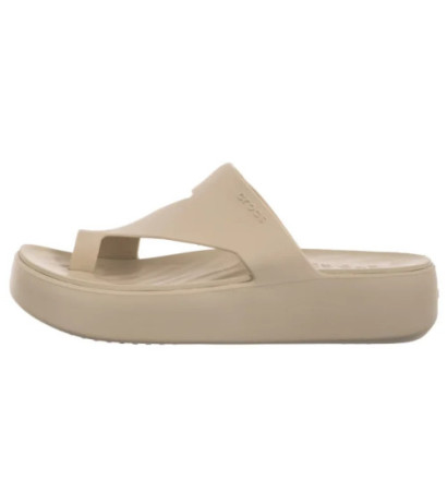 Crocs Getaway Platform Toe Loop Sandstone 210834-0LH (CR375-d) kingad