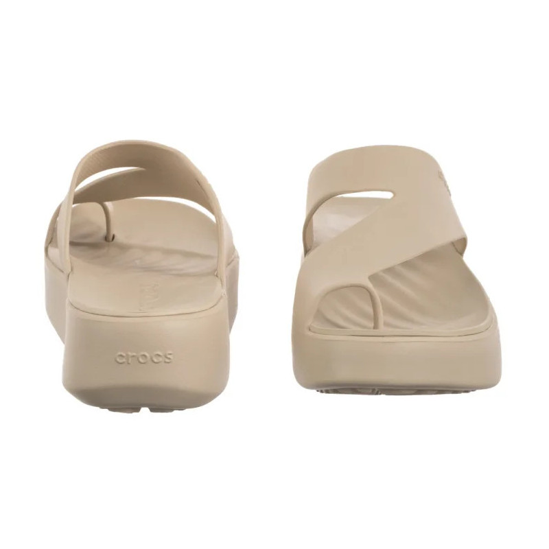 Crocs Getaway Platform Toe Loop Sandstone 210834-0LH (CR375-d) kingad