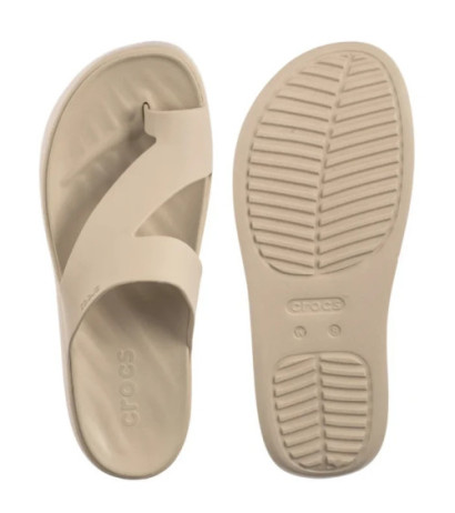 Crocs Getaway Platform Toe Loop Sandstone 210834-0LH (CR375-d) kingad