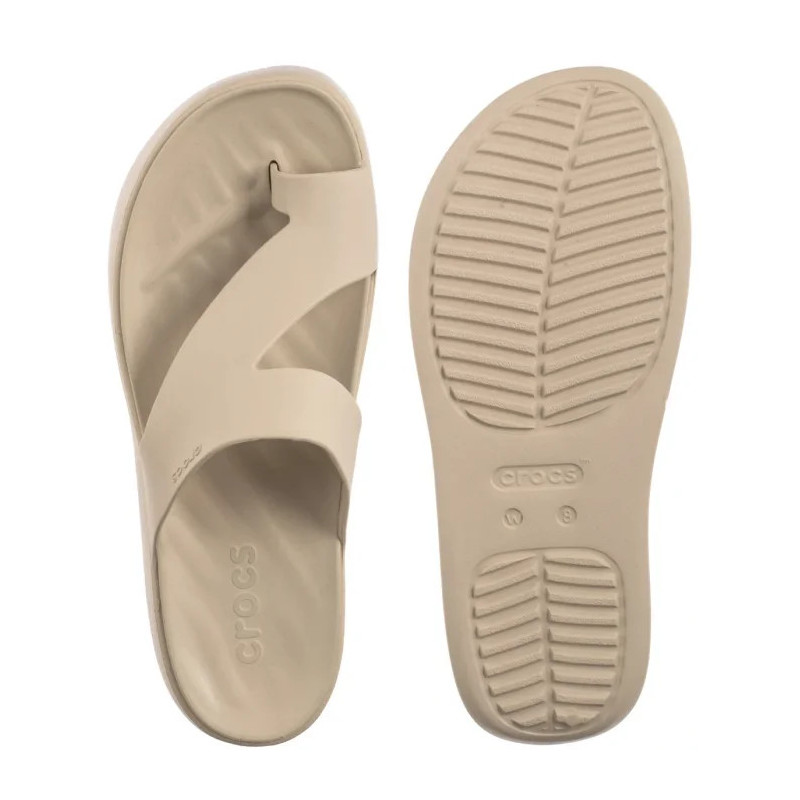 Crocs Getaway Platform Toe Loop Sandstone 210834-0LH (CR375-d) kingad