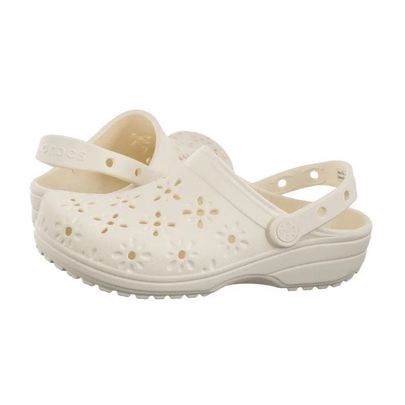 Crocs Classic Floral Cut Out Clog Taupe 210927-214 (CR389-b) Naiste kingad/klappide klapid