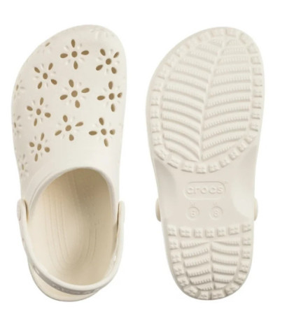 Crocs Classic Floral Cut Out Clog Taupe 210927-214 (CR389-b) Naiste kingad/klappide klapid