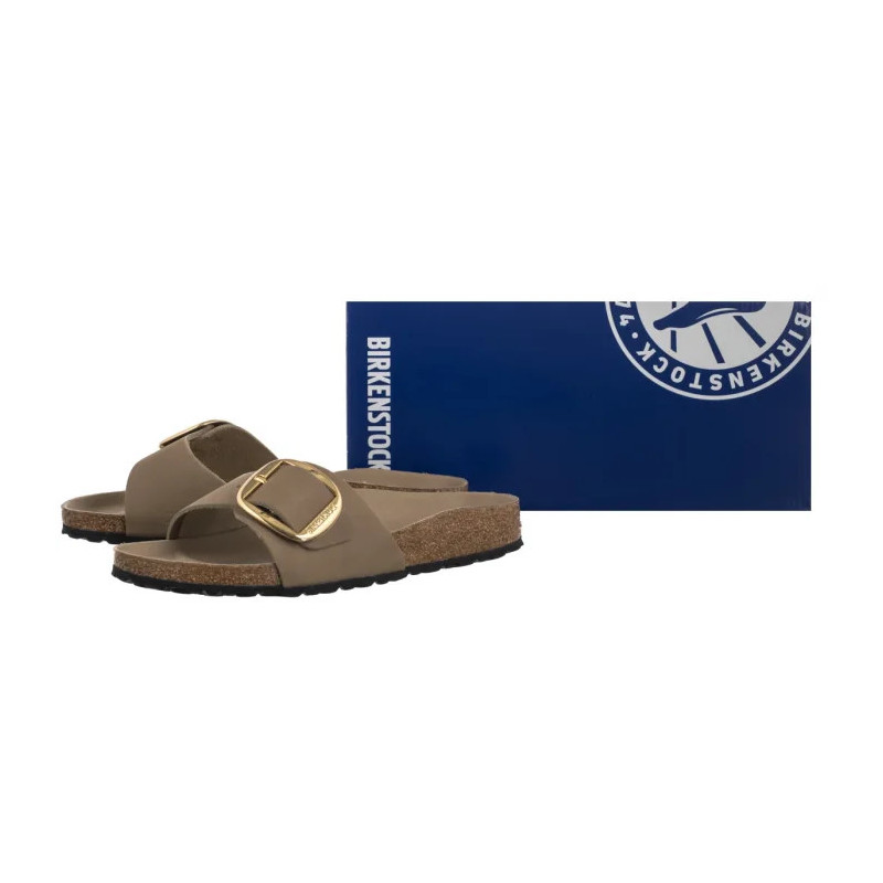 Birkenstock Madrid Big Buckle Tabacco Brown 1030467 (BK326-a) Naiste kingad/klappide klapid