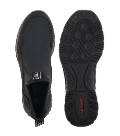 Rieker Czarne N3275-00 Black (RI280-a) kingad